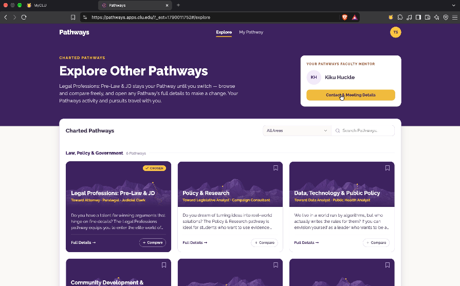 Pathways screenshot