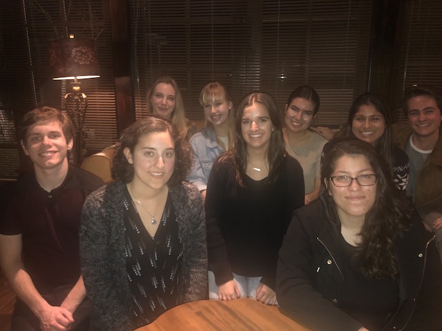 Morning Glory staff gather at Dr. Wines house in preparation for the 2019 edition.