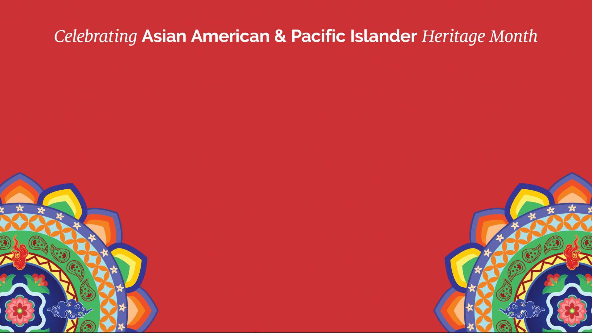 AAPI Heritage Month Zoom