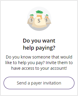 Payer invitation graphic